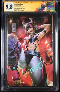 STREET FIGHTER 6 #4 - VARIANTE VERGINE DERRICK CHEW +COA LTD 400 FIRMATO CGC 9.8 - Foto 1 di 2