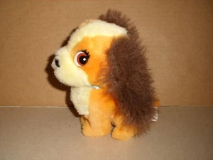 Lady and the Tramp VINTAGE Plush Stuffed Toy Walt Disney World 7'' Disneyland - Picture 1 of 4