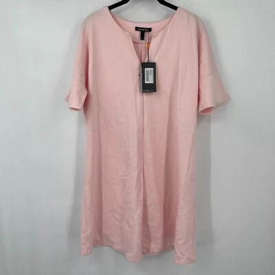 Isabella Oliver Womens Dress 2 Pink Short Sleeves Reesse Maternity Ponte Stretch - Image 1 of 4