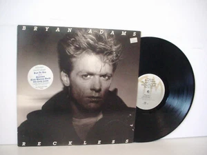 BRYAN ADAMS Reckless Original PROMO LP 1984 A&M SP 5013 Promotional Audiophile - Imagen 1 de 7