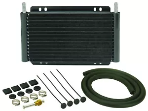 Derale Transmission 13 Row Plate & Fin 11"x7-1/4"x7/8" Cooler Kit 13502 - Picture 1 of 2
