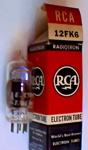 12FK6 NOS tubo de vacío RCA doble diodo triodo - Imagen 1 de 1