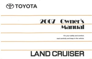2007 Toyota Land Cruiser Owners Manual User Guide Reference Operator Book Fuses - Picture 1 of 1