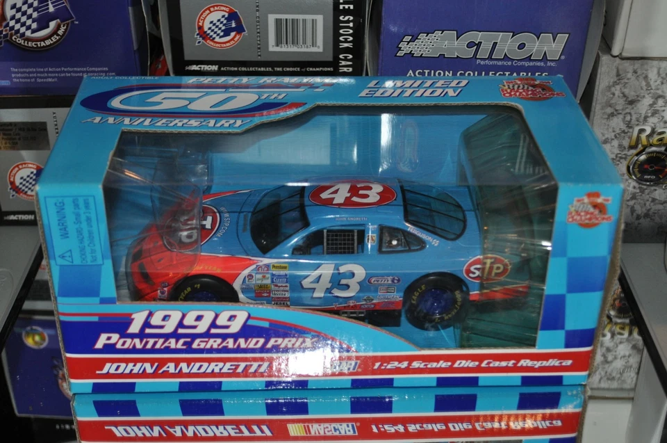 John Andretti 50th Anniversary Limited Edition 1999 Pontiac Grand Prix #43 1 24