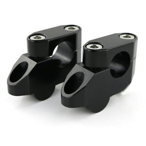 7/8 in Motorcycle Aluminum Handlebar Extension Back Moved Up Handle Bar Risers