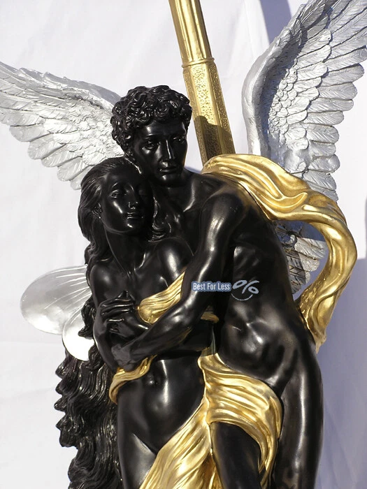 RESTAURANT LAMPE DEKO LEUCHTER ENGELS ARMOR DEKOFIGUR BAROCK ROKOKO ENGEL SHABBY - Bild 1 von 1