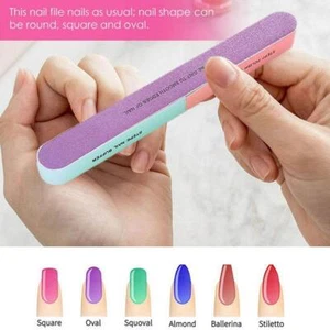 Lima per unghie professionale e tampone unghie lima lucidatura strumento unghie manicure O6 X9L2 - Foto 1 di 14