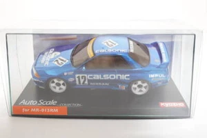 KYOSHO MINI-Z Auto Scale Calsonic Skyline R32 Limited Chrome Blue MZC105CB - Picture 1 of 3