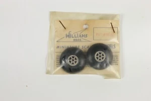 Ruedas a escala miniatura Williams Bros Brothers 1 1/4" (1,25") #138 nuevas en paquete nos - Imagen 1 de 8
