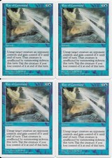 MTG: RAY OF COMMAND 5th Edition COMMON; played, Excellent condition x4