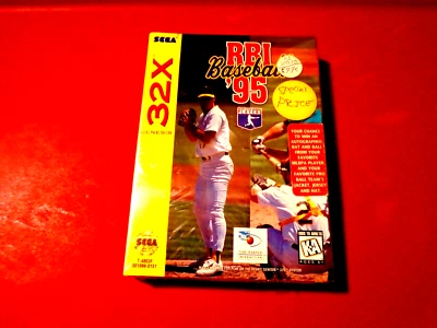 RBI Baseball '95, R.B.I. 95 Sega Genesis 32X 1995 Brand New Factory Sealed NICE! - Image 1 of 4