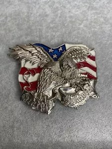 Sturgis Bike Week Belt Buckle Motorcycle Biker American Metal USA Rally Eagle - Picture 1 of 8