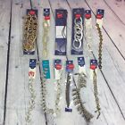 Jewelry Making Craft Supply Lot New in Original Package - Chains Beads Charms L9