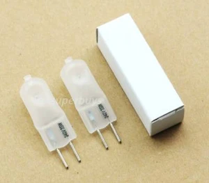 2 x 35W Frosted JCD Tungsten Halogen Bi-Pin Globe Oven Light Bulb Lamp GY6.35 - Picture 1 of 4