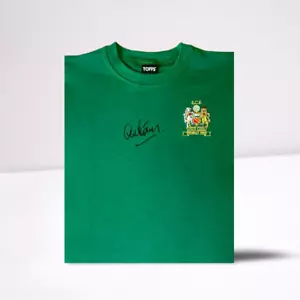 Alex Stepney handsigniertes 1968 Europapokalfinale Manchester Utd Torhüter Trikot - Bild 1 von 5
