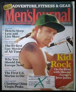 Men's Journal: Kid Rock (Dec. 2003) The Year's Best/50 Best Guy Movies All Time - Picture 1 of 2