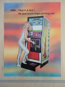 SAMI Arcade Machine Original Flyer - Picture 1 of 2