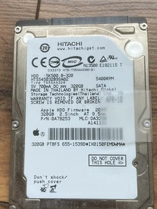 Hitachi HTS545032B9SA02 320GB, 5400 RPM, 6.35 cm (2.5") Internal Hard Drive - Afbeelding 1 van 1