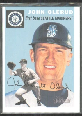 2003 Topps Heritage John Olerud Seattle Mariners #230 - Image 1 of 2