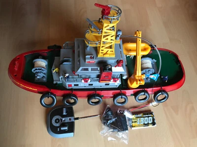 Dickie RC Feuerlöschschiff, Art. Nr. 19901, wie neu, Vintage - Bild 1 von 4