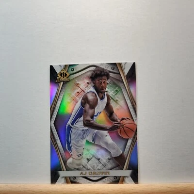 2021-22 Bowman University AJ Griffin Bowman Invicta Refractor card # BI-7 - Image 1 of 2