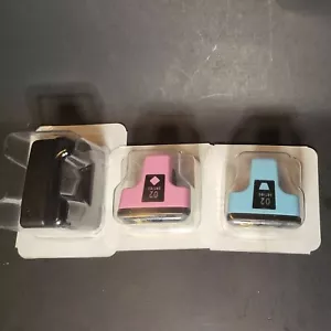 *NEW* 3 pack hp 02 ink cartridges HP Photosmart Black, Light Magenta, Light Cyan - Picture 1 of 2