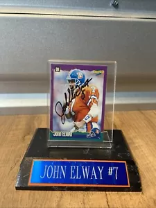 John Elway Classic Pro Line Score 1994 autographed Broncos regular card - Picture 1 of 6