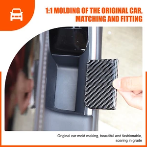 Interior Door Handle Bowl Sticker Carbon Protect Kit For Toyota Highlander 2022+ - Picture 1 of 11