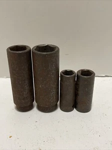 MAC Tools Lot 6-point Deep Impact Socket Vintage USA 3/4 5/8 1/2 7/16 - Picture 1 of 8