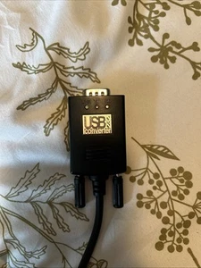 USB 2.0 To Serial 9-Pin Male Adapter Cable 6ft - Picture 1 of 6