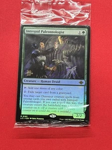 MTG Intrepid Paleontologist LCI Prerelease Promo Foil Factory Sealed - Bild 1 von 1