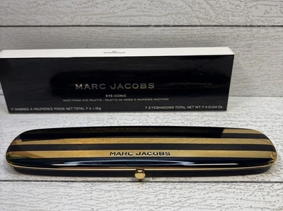 Marc Jacobs Eye-Conic Multi-Finish Eyeshadow Palette 860 Extravagance! Worn Box - Image 1 of 4