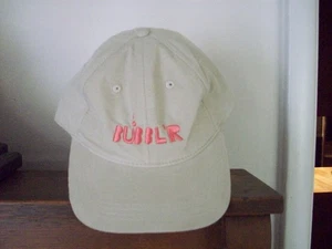 Ball Cap der Marke Bubbl'r, neu, hellbraun mit rosa Buchstaben, unisex - Bild 1 von 1