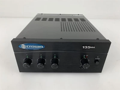 Crown 135MA Commercial 3-Channel 35W Mixer Amplifier  - Image 1 of 4