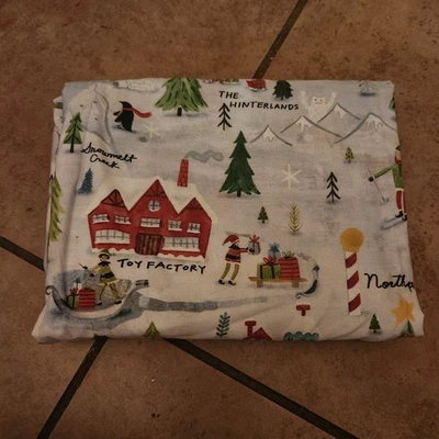 NUEVO Pottery Barn Polo Norte ESTÁNDAR Falsa Vacaciones Navidad Foto 1 de 4