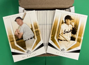 2004 UPPER DECK SP LEGENDARY CUTS COMPLETE SET 1-126 - Picture 1 of 1