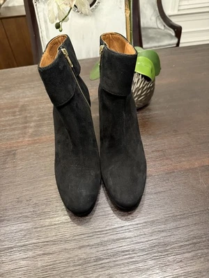 Botines Kate Spade Bridgette de gamuza con tacón ancho talla 10  Foto 1 de 4