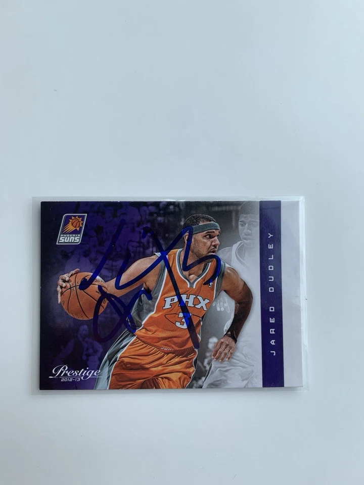 Tarjeta de prestigio Panini firmada por Jared Dudley 2012-13 #39 autógrafo automático de los Suns de la NBA Foto 1 de 1