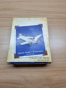 HALLMARK KEEPSAKE SPARTAN MODEL 7-W EXECUTIVE AIRPLANE CHRISTMAS ORNAMENT - 2004 - Picture 1 of 8