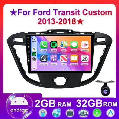 Android 14 Autoradio Für Ford Transit Custom 2013-2018 RDS NAVI Car Play DAB GPS - Bild 1 von 4