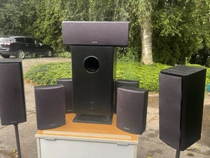 Onkyo SKW-530 Powered Subwoofer & 7 Lautsprecher - Bild 1 von 14