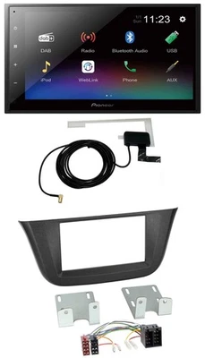 Pioneer DAB MP3 Bluetooth 2DIN USB Autoradio für Iveco Daily (ab 2014) - Bild 1 von 4
