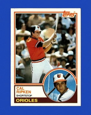 1983 Topps Set-Break #163 Cal Ripken Jr. EX-EXCELENTE ESTADO *GMCARDS* - Imagem 1 de 2