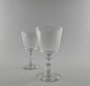 2 bicchieri da vino / bicchiere da vino "Mathilde", tedesco XIX secolo - Foto 1 di 5