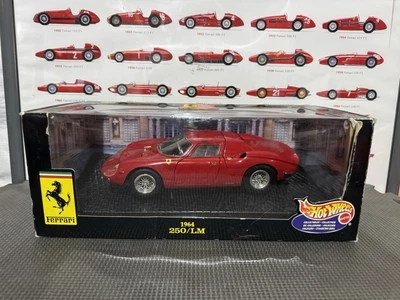 Hotwheels Ferrari 250 lm Rojo 1/18 RARO DIFÍCIL DE ENCONTRAR Edición Caja Negra Versión Carretera 250 lm Foto 1 de 2