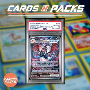 Carte Pokemo Dracaufeu ex 234/091 Alt EV4.5 Destinées de Paldea PSA 10 🇫🇷🔥 - Foto 1 di 2