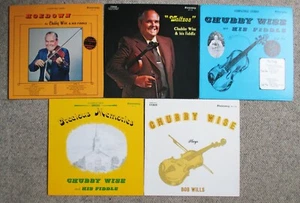 Chubby Wise 5 LP lot Old Time Fiddle Hoedown Waltzes & more  Very Clean - Picture 1 of 2