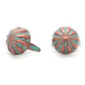 Copper Patina Parachute 1/2" Diameter Spots 100 pk NH00198-90 - Picture 1 of 2