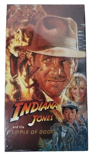 FACTORY SEALED Indiana Jones & The Temple Of Doom VHS 1984 PARAMOUNT SEAL EXC - Bild 1 von 6