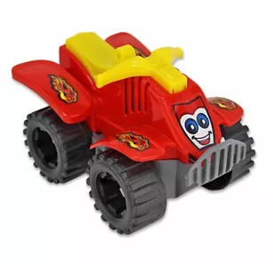 Kinderspielzeug Quad mit Augen - ca. 21 cm Sandkasten Spielzeug Auto - Bild 1 von 5
